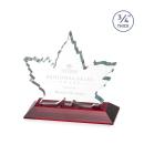 Maple Leaf Red  Abstract / Misc Crystal Award