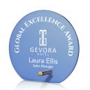 Atchison Blue Gold Circle Glass Award