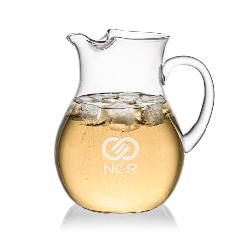 Corporate Recognition Gifts - Etched Barware - Montclair Pitcher - 60oz