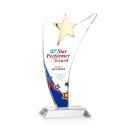 Atkinson Gold Full Color Star Crystal Award