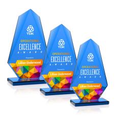 Winstead Full Color Peak Crystal Award - Full Color Awards