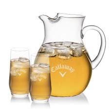 Montclair Pitcher & Tucson Beverage Set - Corporate Recognition Gifts