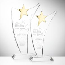 Atkinson Gold Star Crystal Award - Crystal Star Awards