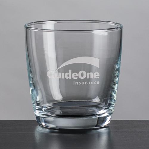 Corporate Recognition Gifts - Etched Barware - Carberry OTR - Deep Etch