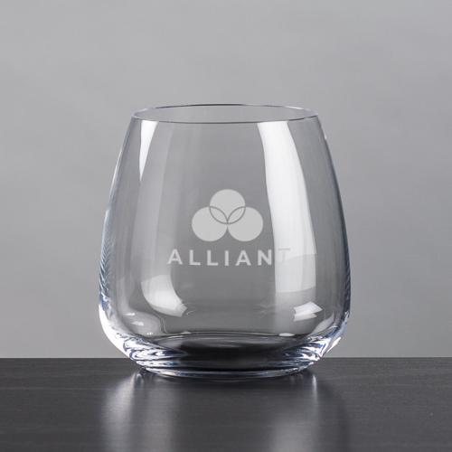 Corporate Recognition Gifts - Etched Barware - Hogarth OTR - Deep Etch