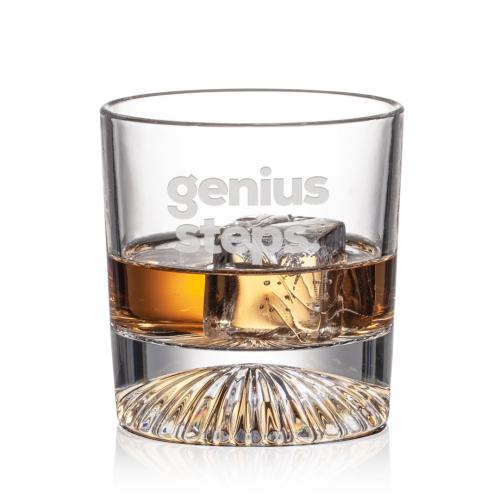 Corporate Recognition Gifts - Etched Barware - Romford OTR - Deep Etch
