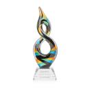 Cosenzo Clear on Sheffield Base Abstract / Misc Glass Award