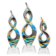 Cosenzo Clear on Sheffield Base Abstract / Misc Glass Award - Glass Awards