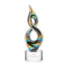 Cosenzo Clear on Marvel Base Abstract / Misc Glass Award