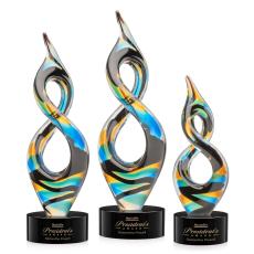 Cosenzo Black on Marvel Base Abstract / Misc Glass Award - Newest Additions