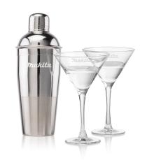 Catania Shaker & Connoisseur Martini Set - Corporate Recognition Gifts