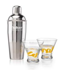 Catania Shaker & Rideau Martini Set - Corporate Recognition Gifts
