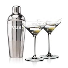 Catania Shaker & RIEDEL Martini Set - Etched Barware
