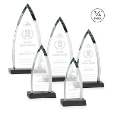 Shildon Black Crystal Award - Crystal Awards