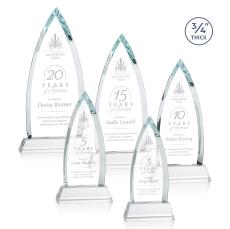 Shildon Clear on Newhaven Arch & Crescent Crystal Award - Crystal Awards