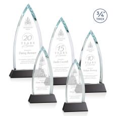 Shildon Black on Newhaven Arch & Crescent Crystal Award - Corporate Awards