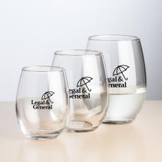 Stanford Stemless Wine - Imprinted - Wine Glasses