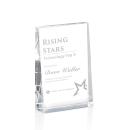 Tweed Rectangle Crystal Award