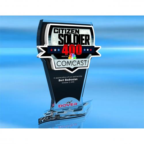 Featured - Custom Acrylic Awards Gallery - Citizen Soldier 400 Race Awards