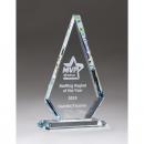 Diamond Series Glass Award with Prism Effect Edges