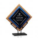 Lancaster Blue  Diamond Acrylic Award