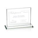 Emperor Starfire Crystal Plaque Award