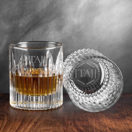 Corporate Recognition Gifts - Etched Barware - Torlundy Whiskey Taster - 8.5oz