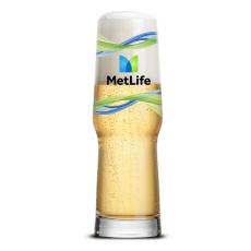 Stuttgart Beer Glass - Full Color - Etched Barware