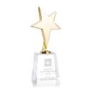 Tuscany Gold Star on Celestina Base - Clear