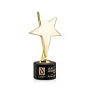 Tuscany Gold Star on Marvel Base - Black