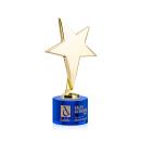 Tuscany Gold Star on Marvel Base - Blue