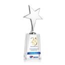 Tuscany Chrome Full Color Clear on Cairns Base Star Metal Award