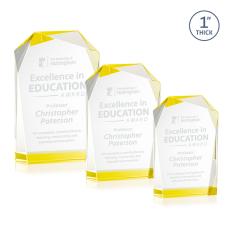 Donvale Gold Abstract / Misc Crystal Award - Crystal Awards