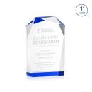 Donvale Blue Abstract / Misc Crystal Award