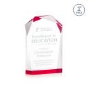 Donvale Red Abstract / Misc Crystal Award