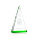 Helston Green Pyramid Crystal Award