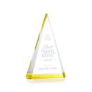 Helston Gold Pyramid Crystal Award