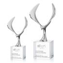 Maverick Eagle Clear on Granby Base Animals Crystal Award