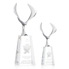 Maverick Eagle Clear on Novita Base Animals Crystal Award - Newest Additions