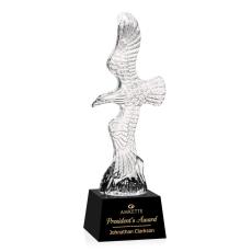 Staffordshire Eagle on Robson Base - Black - Service Awards