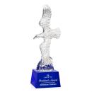 Staffordshire Eagle on Robson Base - Blue
