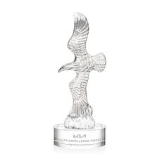 Staffordshire Eagle on Stanrich Base - Clear - Crystal Awards