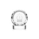 Seville Clear on Alberton Base Circle Crystal Award