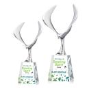 Maverick Eagle Full Color Clear on Celestina Base Animals Crystal Award