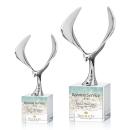 Maverick Eagle Full Color Clear on Granby Base Animals Crystal Award