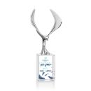 Maverick Eagle Full Color Clear on Lexington Base Animals Crystal Award