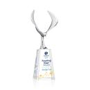 Maverick Eagle Full Color Clear on Novita Base Animals Crystal Award