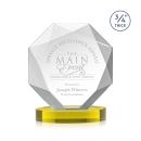 Bradford Gold on Alberton Base Crystal Award