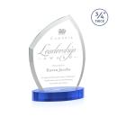 Daltry Sky Blue on Alberton Base Abstract / Misc Crystal Award