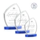 Daltry Sky Blue on Alberton Base Abstract / Misc Crystal Award